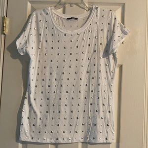 🟡🟡 Chaus Sport Polka-Dot Blouse (size L)